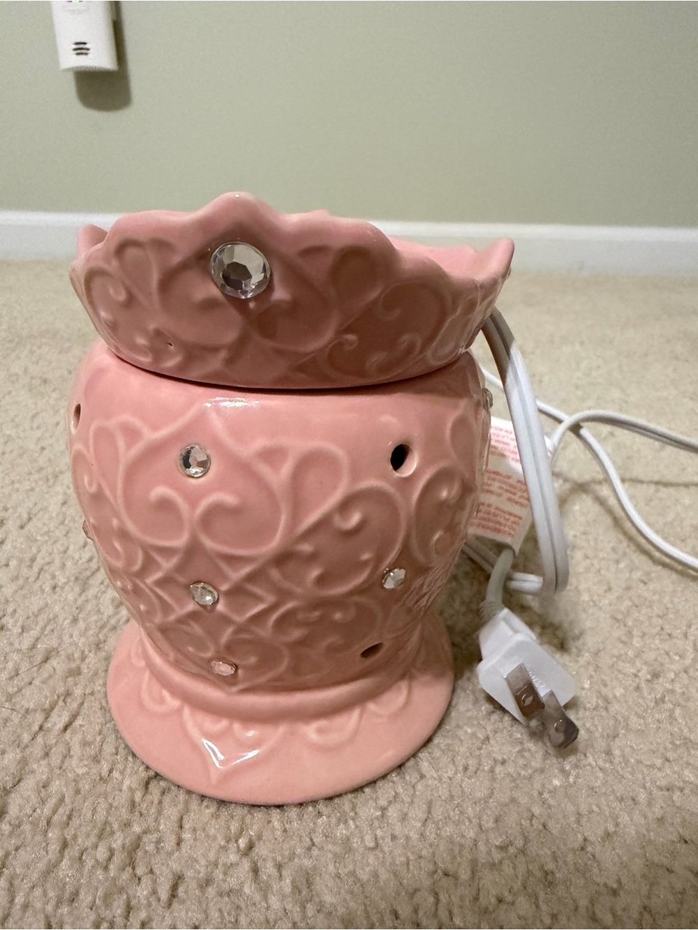 Scentsy Tiara Pink Princess Wax Warmer
